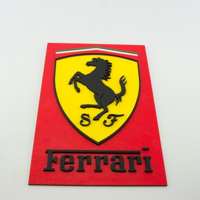 Ταμπέλα “Ferrari”