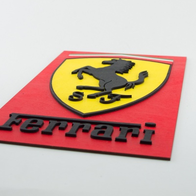 Ταμπέλα “Ferrari”