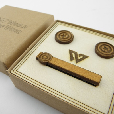 Σετ Μανικετόκουμπα και Κλιπ Γραβάτας 