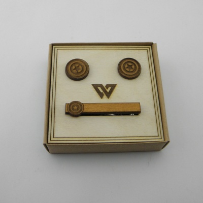 Σετ Μανικετόκουμπα και Κλιπ Γραβάτας 