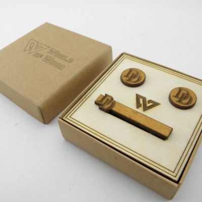 Σετ Μανικετόκουμπα και Κλιπ Γραβάτας 