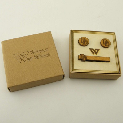 Σετ Μανικετόκουμπα και Κλιπ Γραβάτας 