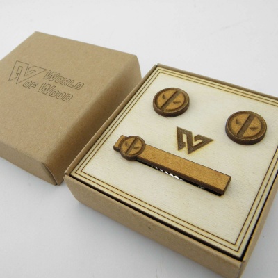 Σετ Μανικετόκουμπα και Κλιπ Γραβάτας 