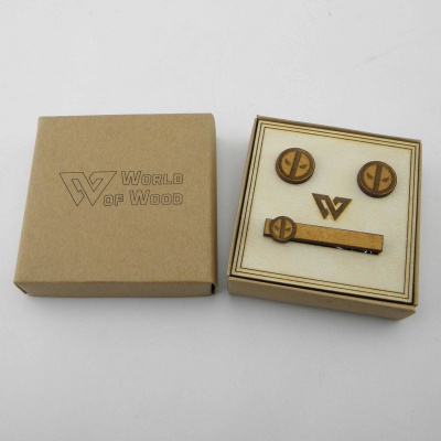 Σετ Μανικετόκουμπα και Κλιπ Γραβάτας 