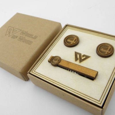 Σετ Μανικετόκουμπα και Κλιπ Γραβάτας 