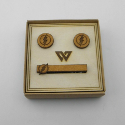 Σετ Μανικετόκουμπα και Κλιπ Γραβάτας 