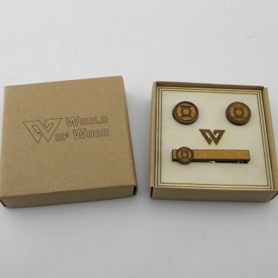 Σετ Μανικετόκουμπα και Κλιπ Γραβάτας 