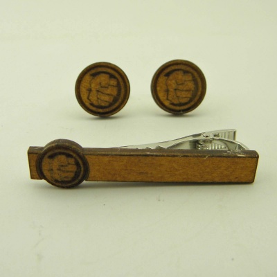 Σετ Μανικετόκουμπα και Κλιπ Γραβάτας 