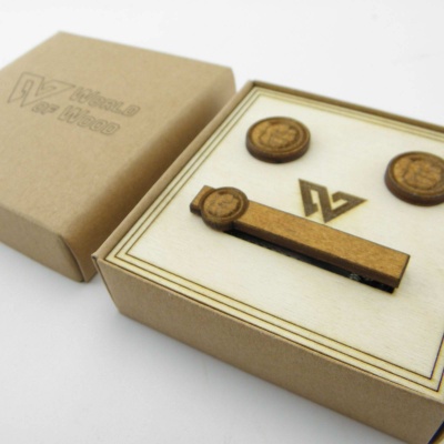 Σετ Μανικετόκουμπα και Κλιπ Γραβάτας 