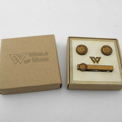 Σετ Μανικετόκουμπα και Κλιπ Γραβάτας 