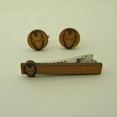 Σετ Μανικετόκουμπα και Κλιπ Γραβάτας 