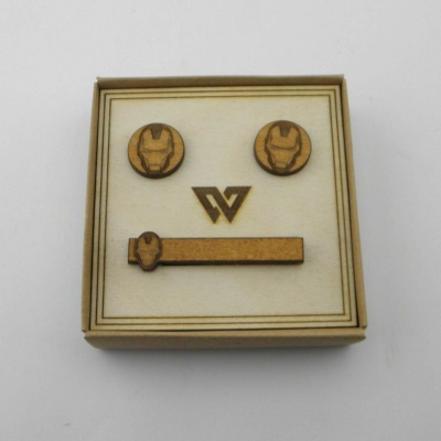 Σετ Μανικετόκουμπα και Κλιπ Γραβάτας 