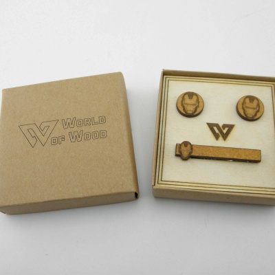 Σετ Μανικετόκουμπα και Κλιπ Γραβάτας 