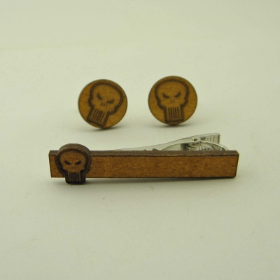 Σετ Μανικετόκουμπα και Κλιπ Γραβάτας 