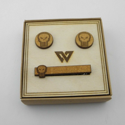 Σετ Μανικετόκουμπα και Κλιπ Γραβάτας 