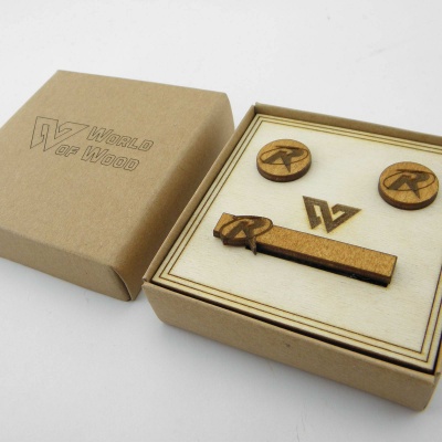 Σετ Μανικετόκουμπα και Κλιπ Γραβάτας 