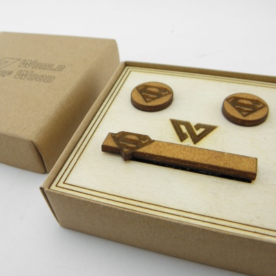 Σετ Μανικετόκουμπα και Κλιπ Γραβάτας 