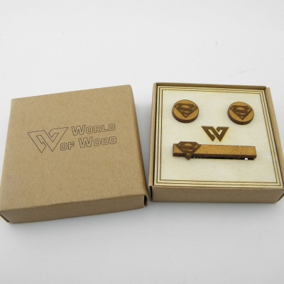 Σετ Μανικετόκουμπα και Κλιπ Γραβάτας 