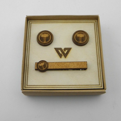 Σετ Μανικετόκουμπα και Κλιπ Γραβάτας 