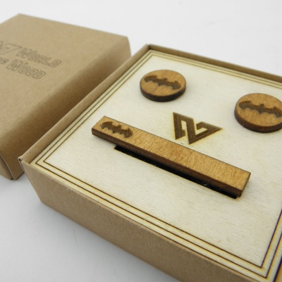 Σετ Μανικετόκουμπα και Κλιπ Γραβάτας 