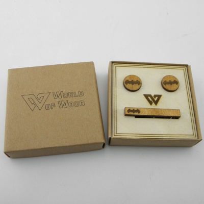 Σετ Μανικετόκουμπα και Κλιπ Γραβάτας 