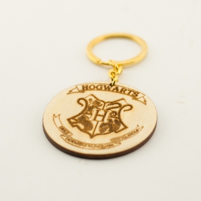 Μπρελόκ Harry Potter Houses Logo Στρογγυλό